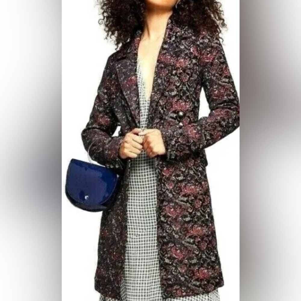 Free People Fox Trot Equestrian Coat (size Small)
